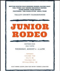 Junior Rodeo Poster