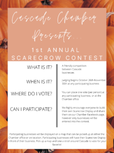 Scarecrow Public Contest Flyer