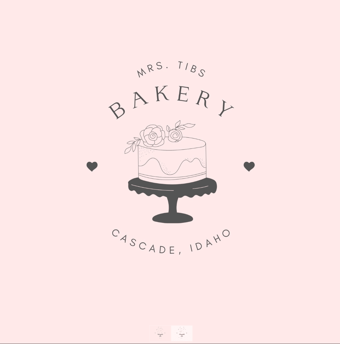 mrs tibs bakery logo cascade idaho