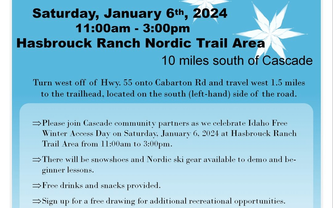 Free Winter Access Day