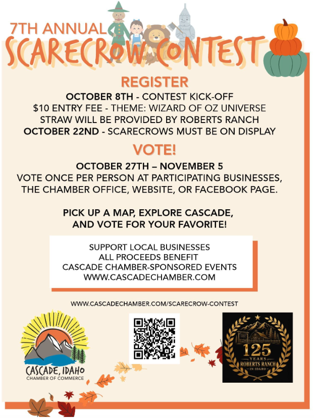 Scarecrow Contest in Cascade, Idaho