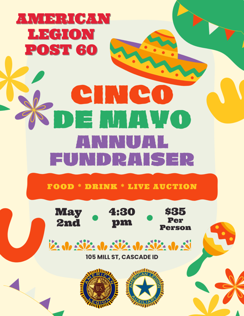 Cinco De Mayo fundraiser in Cascade, Idaho