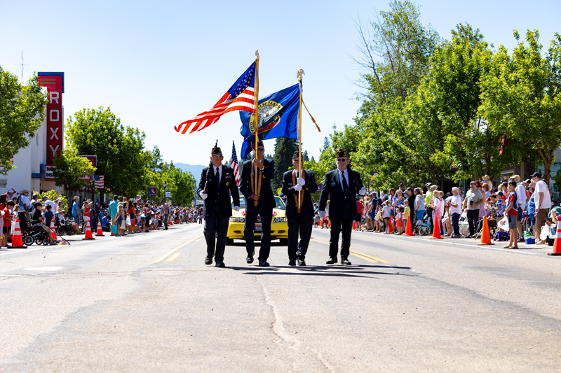 Thunder-Mountain-Days-2024-Small thunder Mountain days parade in Cascade, Idaho