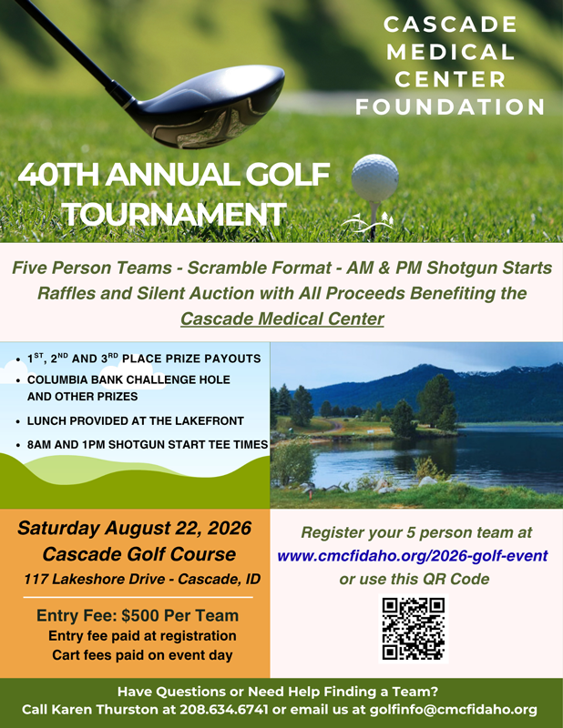 Golf Tournament in Cascade, Idaho.