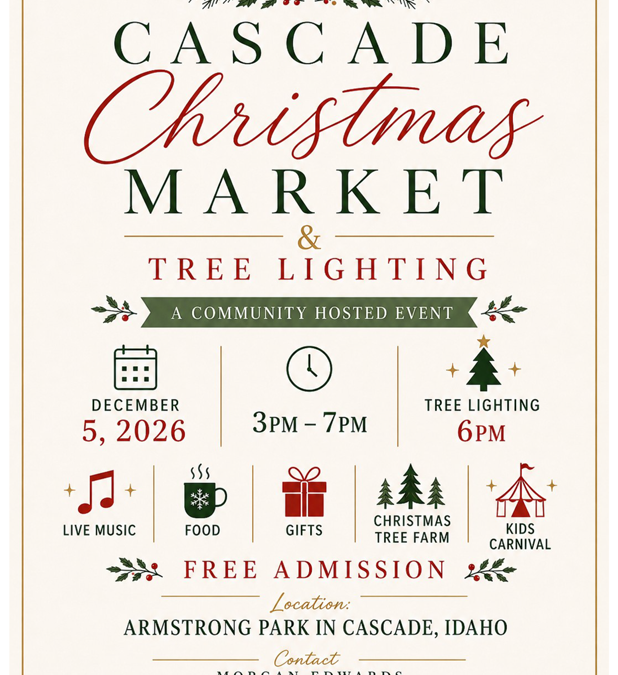Cascade Christmas Tree Lighting & Market