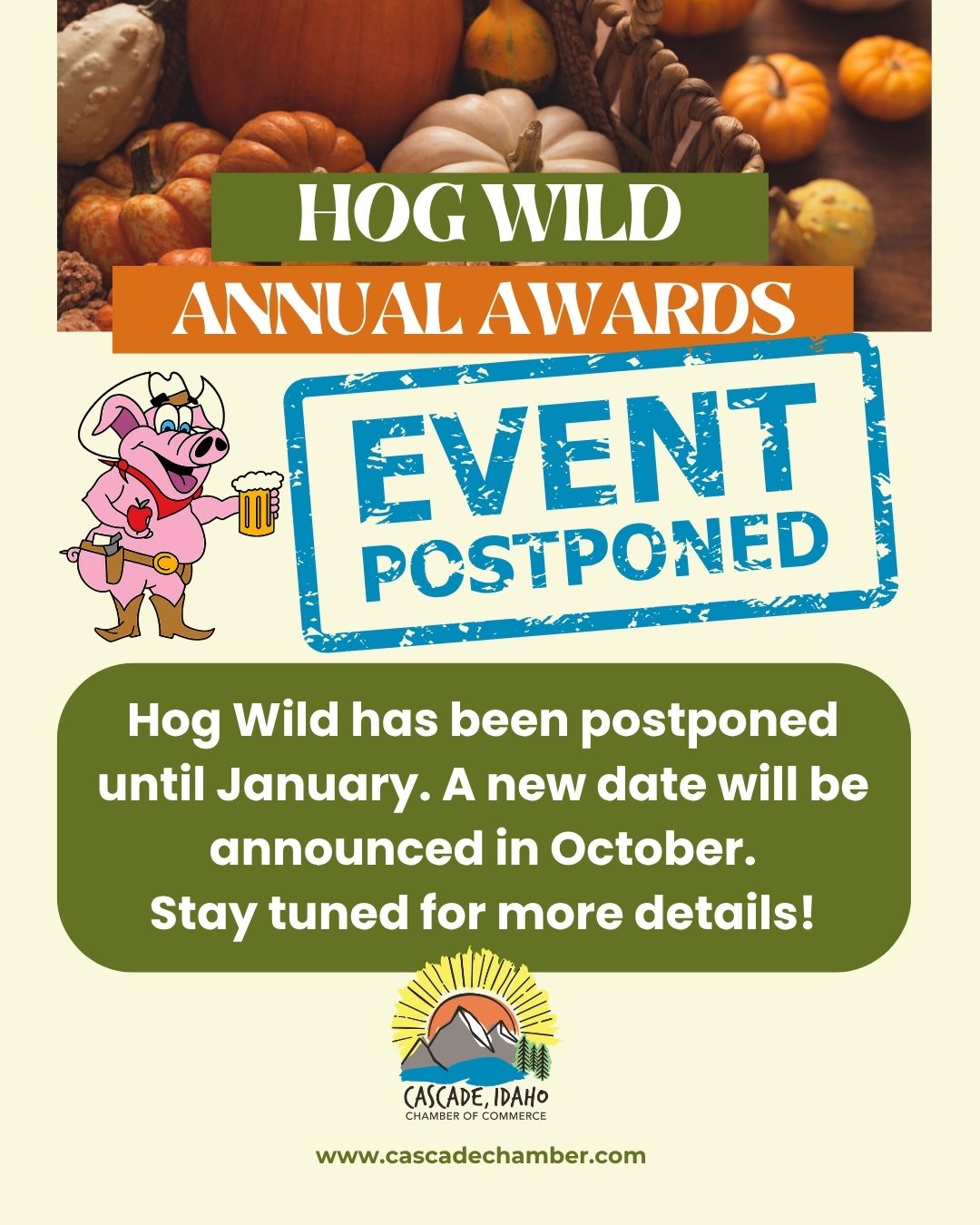 Hog Wild Annual Awards Event in Cascade, Idaho