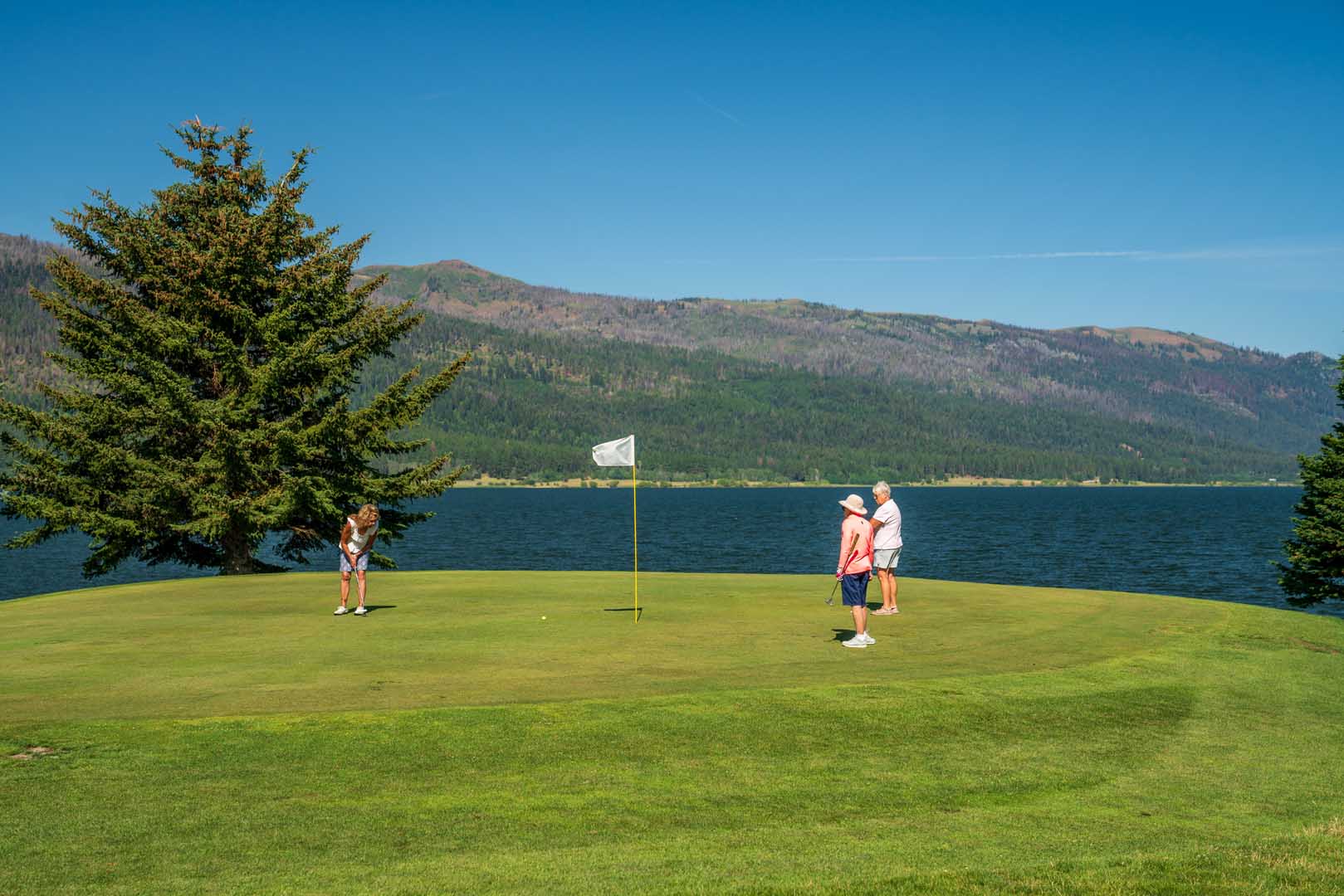 Cascade Golf Course in Cascade, Idaho