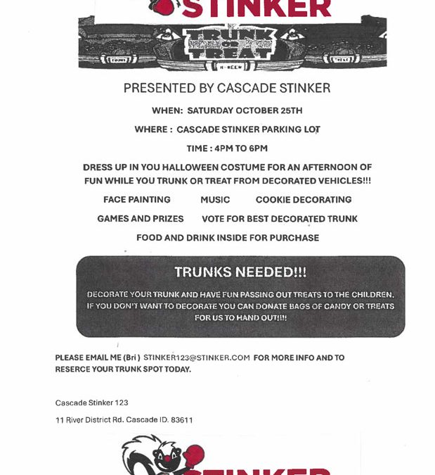 Stinker Trunk or Treat