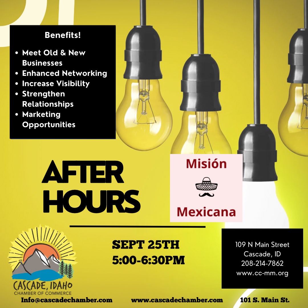 September 2025 - Cascade Chamber - After Hours
