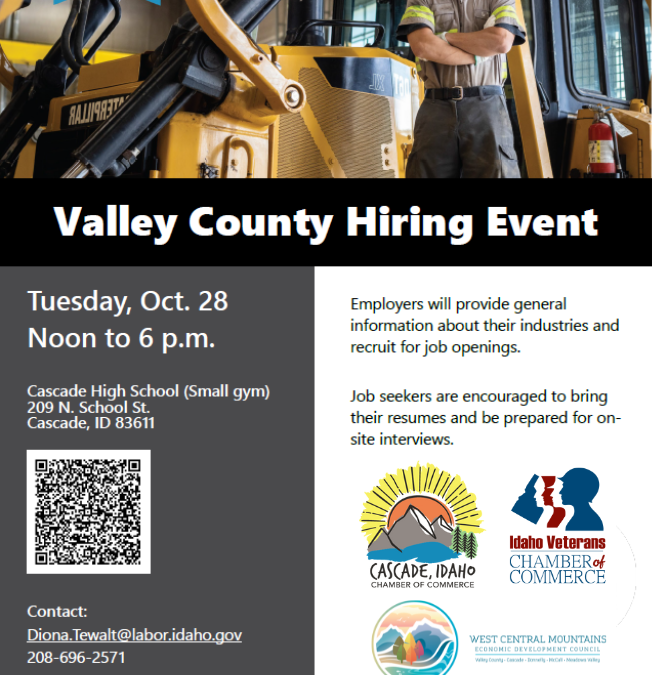 Valley County Hiring Event
