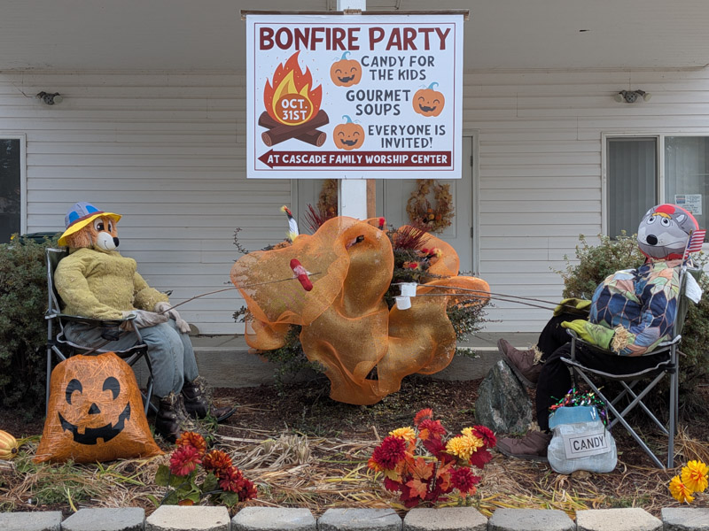 Scarecrow Contest in Cascade, Idaho