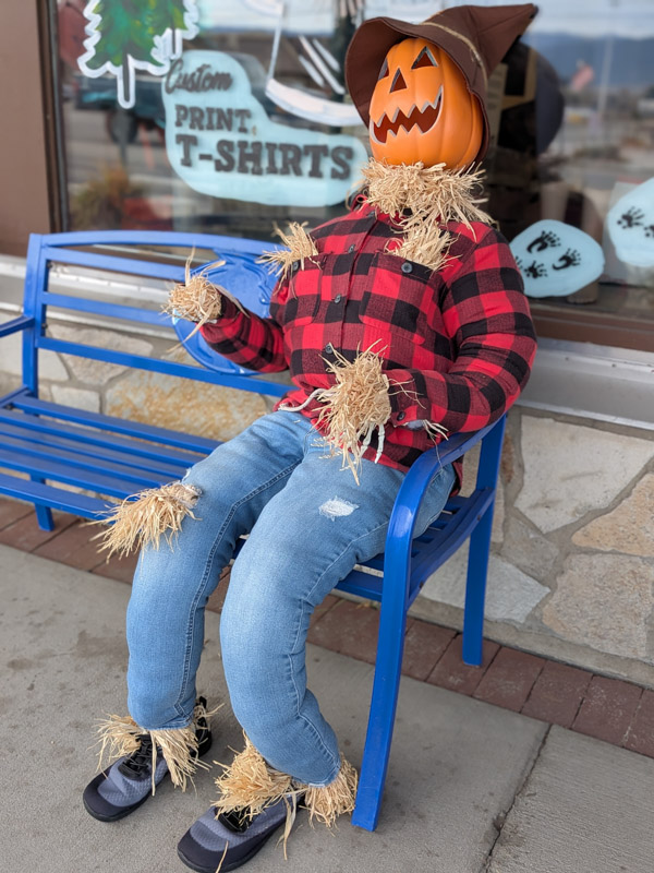 Scarecrow Contest in Cascade, Idaho