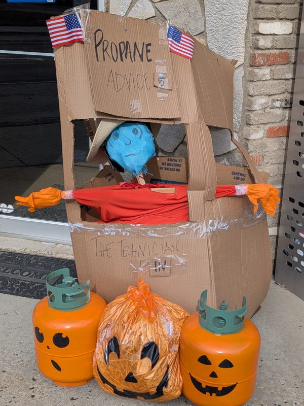 Scarecrow Contest in Cascade, Idaho