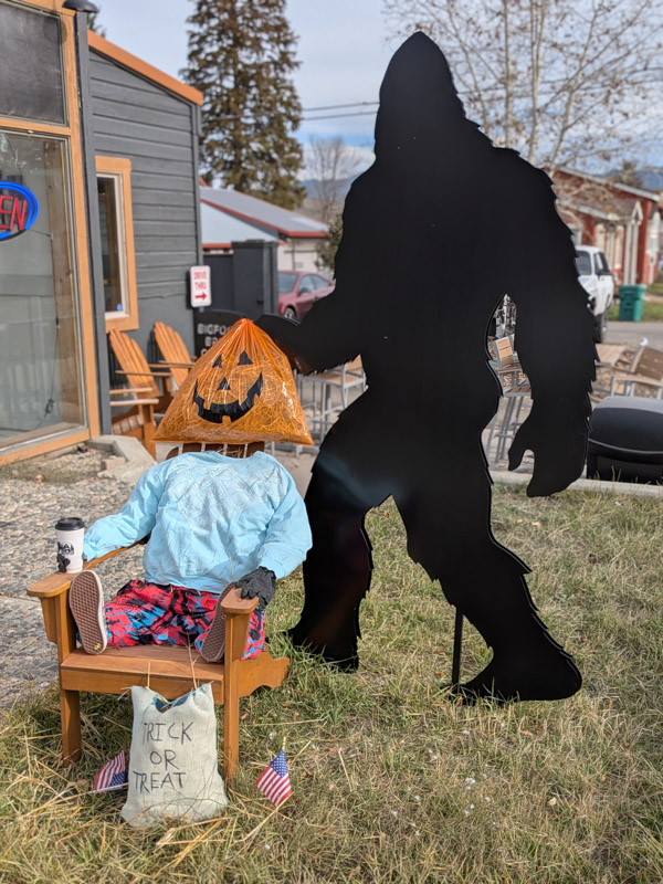 Scarecrow Contest in Cascade, Idaho