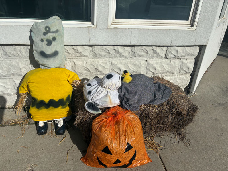 2025 Scarecrow contest in Cascade, Idaho