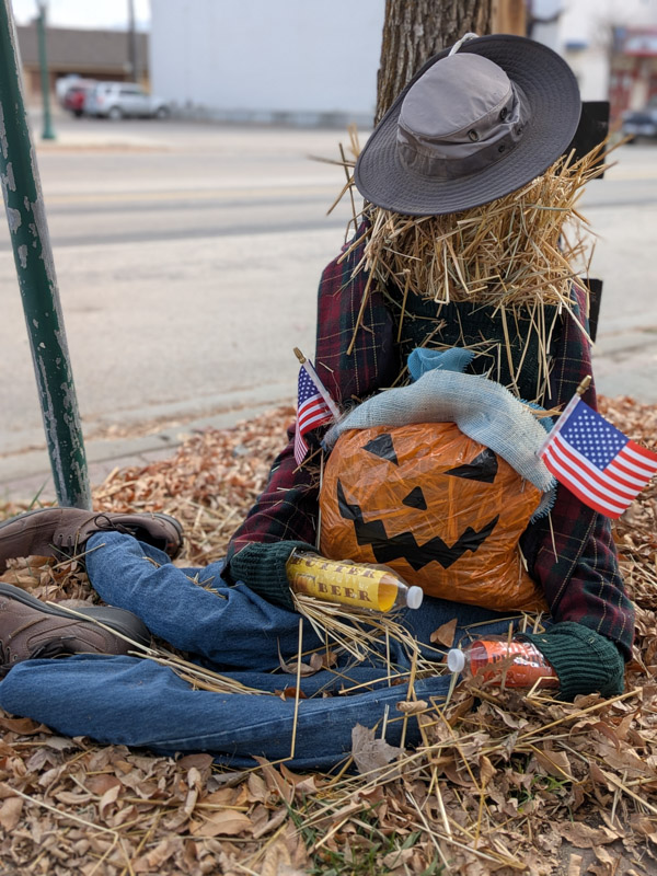 Scarecrow Contest in Cascade, Idaho