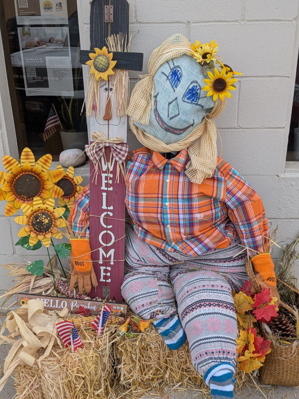 Scarecrow Contest in Cascade, Idaho