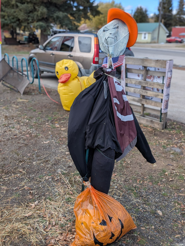 Scarecrow Contest in Cascade, Idaho