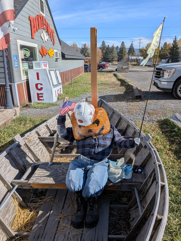 Scarecrow Contest in Cascade, Idaho
