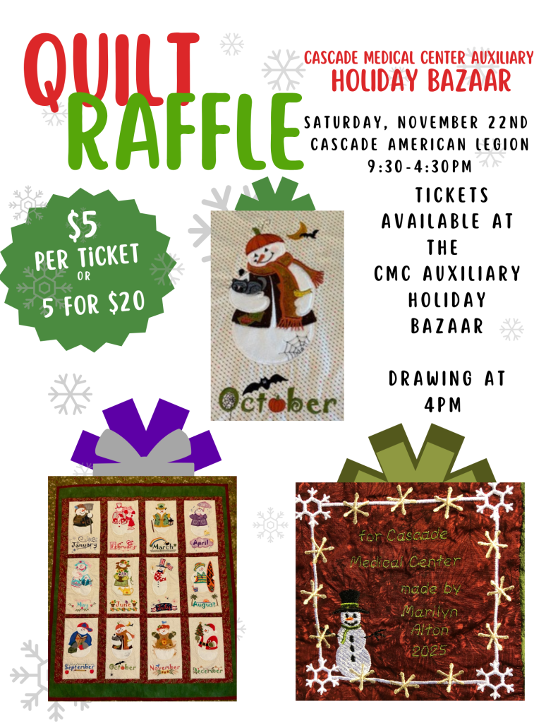 Christmas Bazaar in Cascade, Idaho