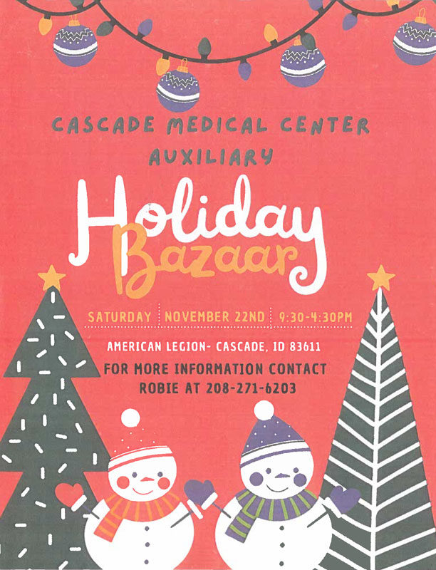 Holiday Bazaar in Cascade, Idaho