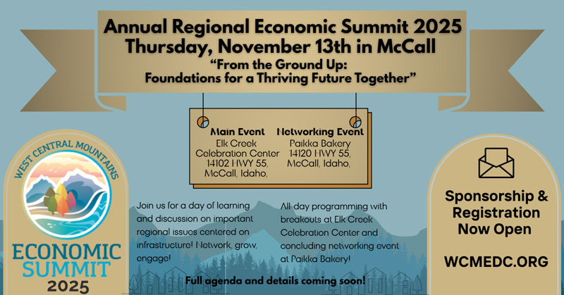 Economic Summit in McCall, IDaho