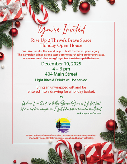 Rise Up 2 Thrive open house in Cascade, Idaho