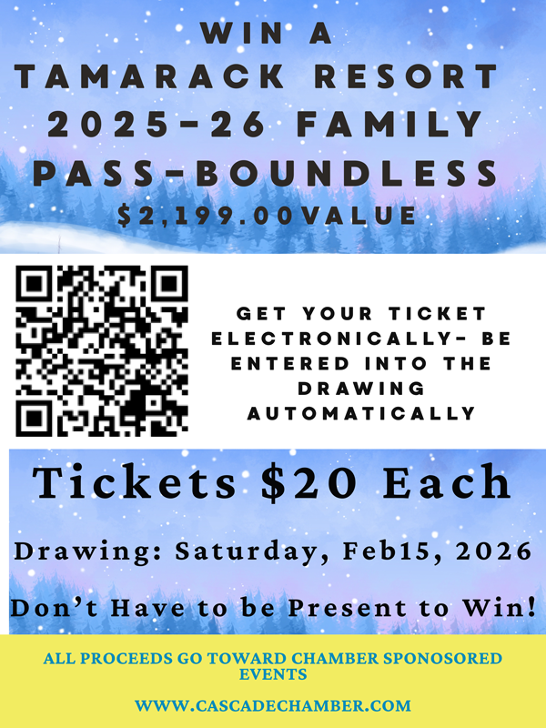 Tamarack Resort Raffle in Cascade, Idaho