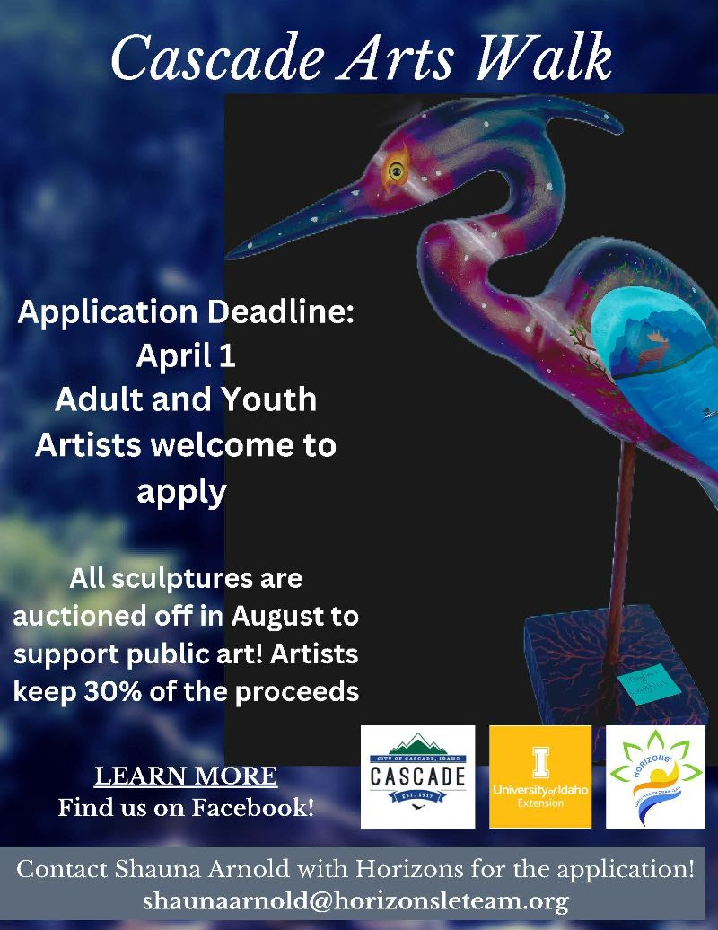 Cascade Art Walk Applicants in Cascade, Idaho