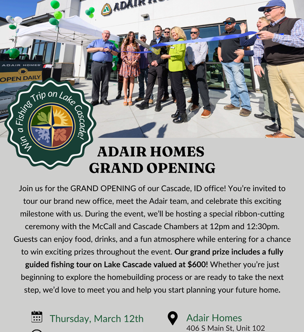 Adair Homes Grand Opening