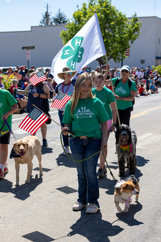 America250 Thunder Mountain Days parade in Cascade, Idaho
