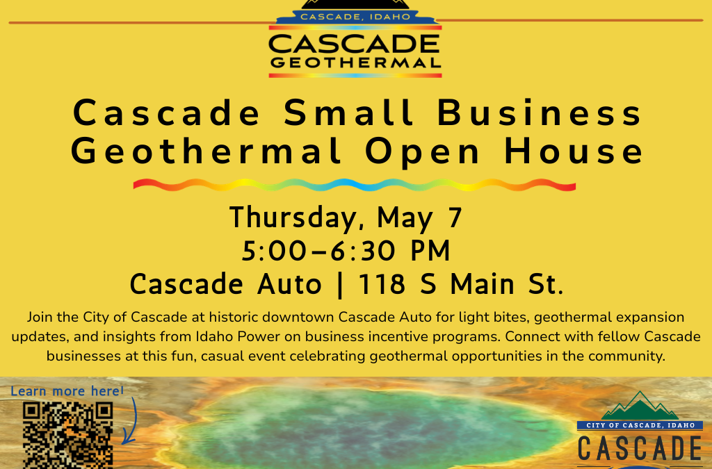 Cascade Geothermal Open House