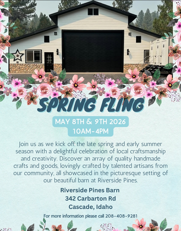 Spring Fling Craft Fair in Cascade, Idaho