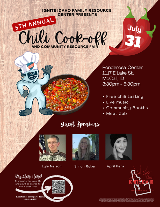 Courage to connect chili cook off in McCall, Idaho
