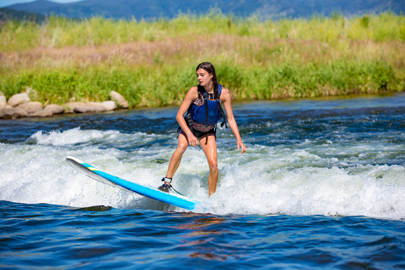 Kelly's Whitewater Park in Cascade, Idaho