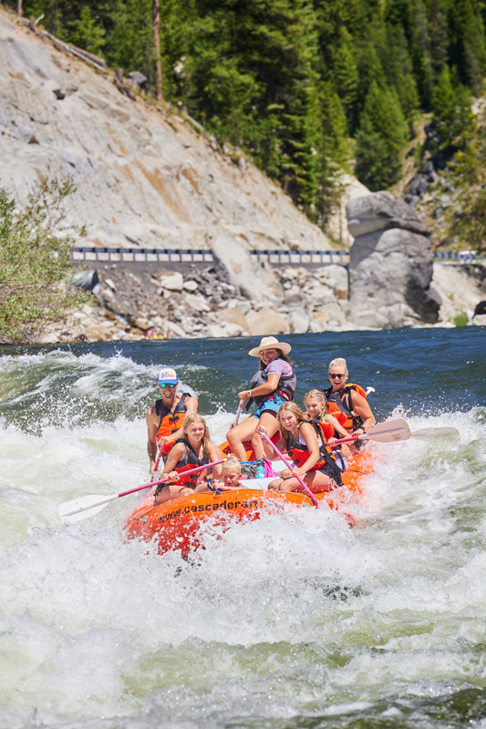 Whitewater Rafting in Cascade, Idaho