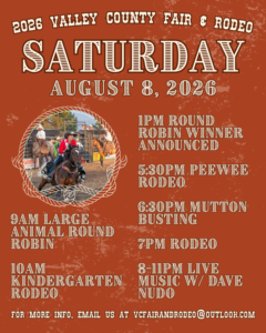 Valley County Fair and Rodeo in Cascade, Idaho