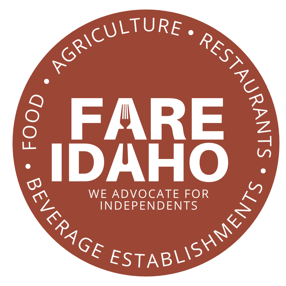 Fare Idaho logo - we advocate for independents