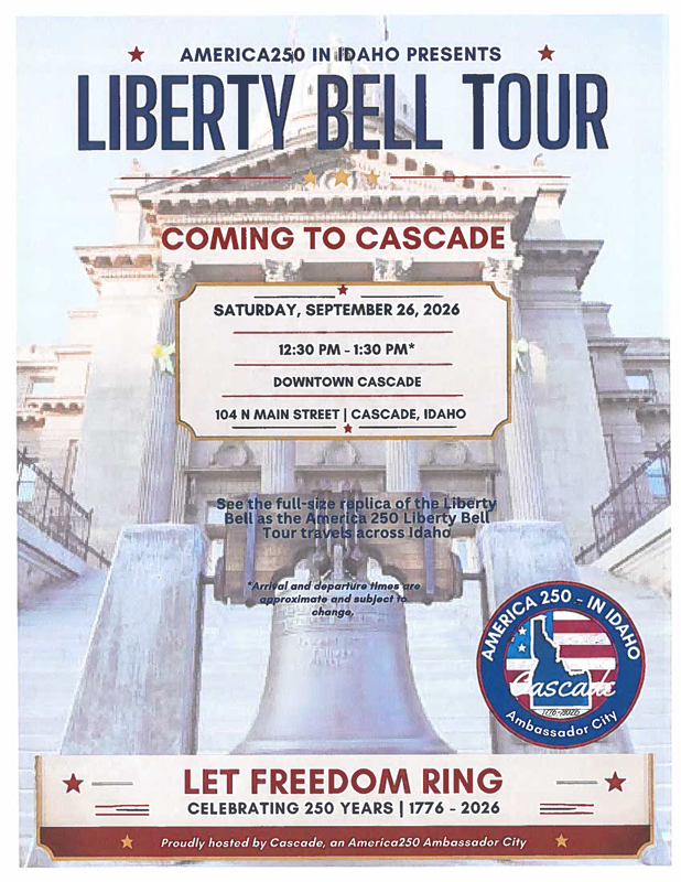 Liberty Bell Tour in Cascade, Idaho